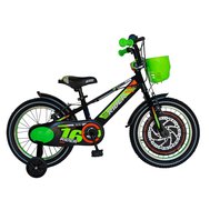 Černo-zelené dětské kolo CARPAT RIDER 16"